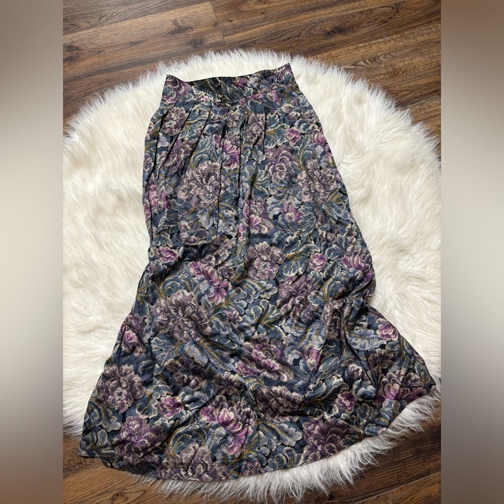 Vintage Floral Skirt by Christopher and Banks ~ size 2-4